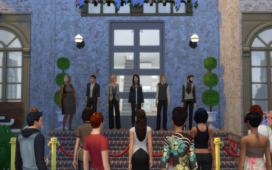 2.1 - Celebrity Funeral - The Sims of Stories